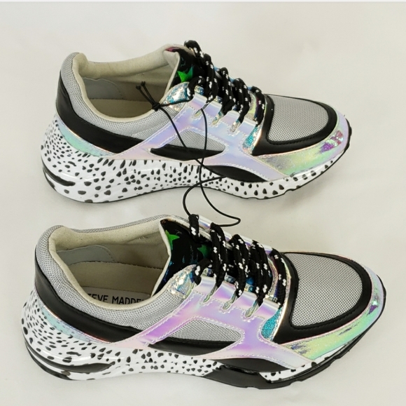 NEW STEVE MADDEN CLIFF STAR BARRA SNEAKERS - Picture 6 of 13